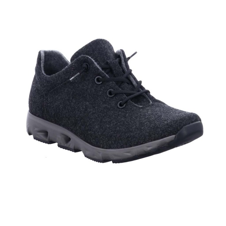 padmore & barnes Josef Seibel Mens Noah 05 Laced Shoe – Dark Grey