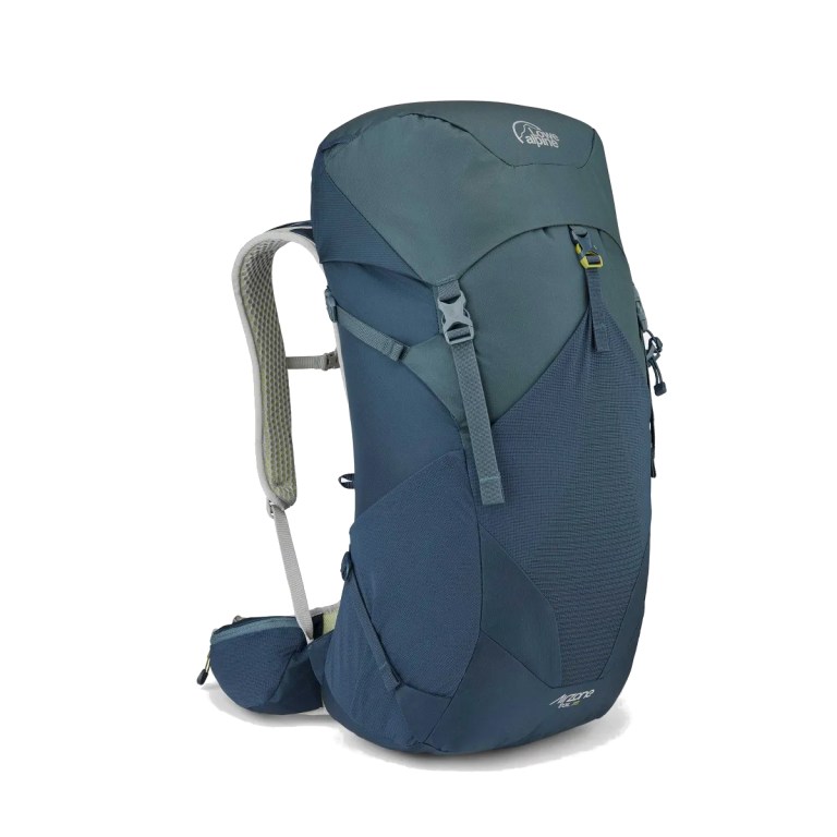padmore & barnes Lowe Alpine AirZone Trail 35L Hiking Backpack – Tempest Blue/Orion Blue