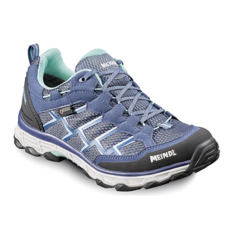 padmore & barnes Meindl Lady Activo Walking Shoe – Blue