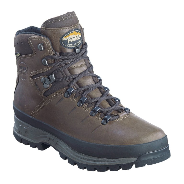 padmore & barnes Meindl Mens Bhutan MFS Hiking Boot – Dark Brown
