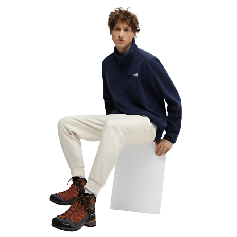 Padmore & Barnes North Face Resolve Quarter Zip Fleece – Summit Navy