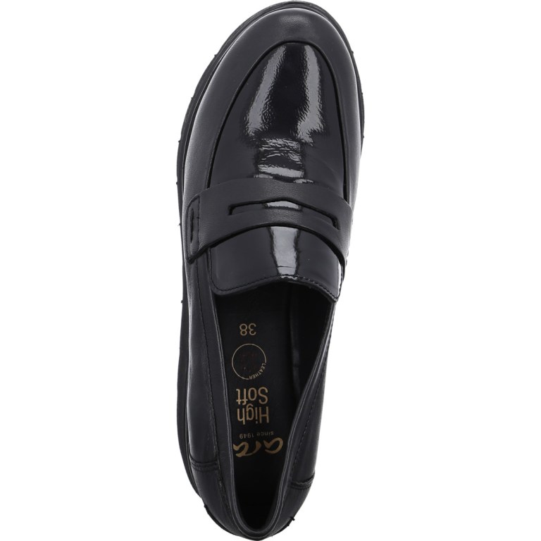 Padmore & Barnes Ara Ladies Bari Loafer – Black