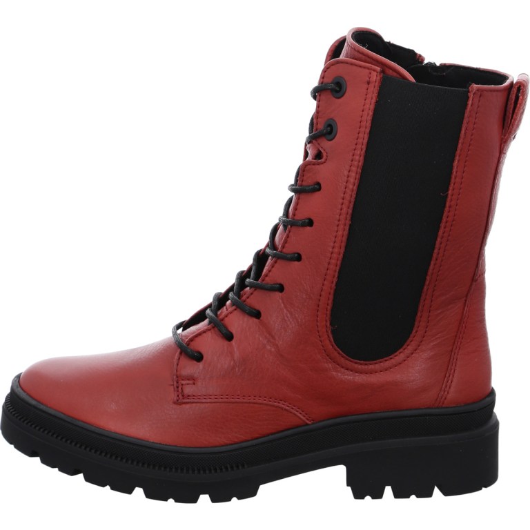 Padmore & Barnes Ara Ladies Dover Boot – Red