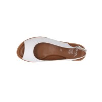Padmore & Barnes Ara Ladies Genua Sandal – White