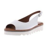 padmore & barnes Ara Ladies Genua Sandal – White