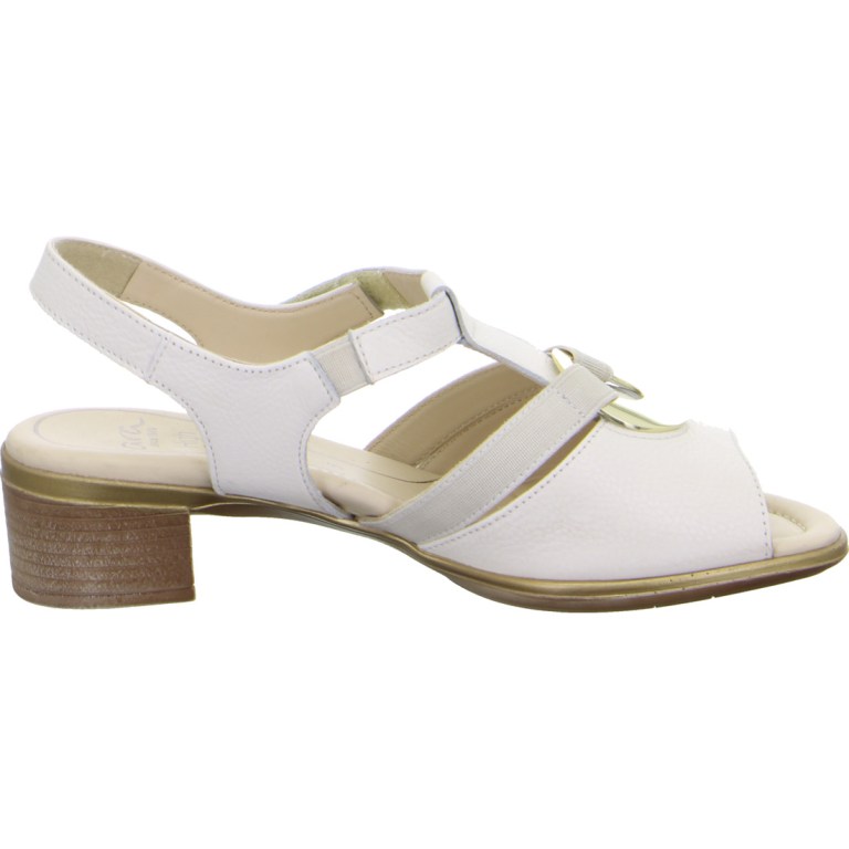 Padmore & Barnes Ara Ladies Lugano Sandal – Cream