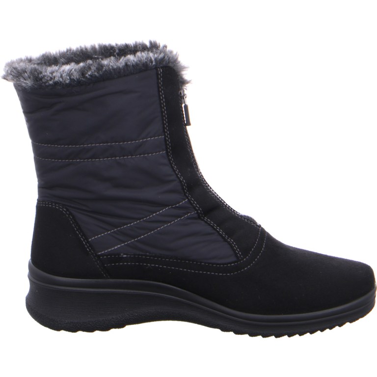 Padmore & Barnes Ara Ladies Munchen Boot – Black