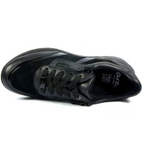 Padmore & Barnes Ara Ladies Neapel Sneaker – Black