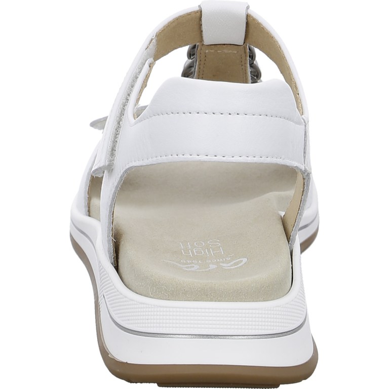 Padmore & Barnes Ara Ladies Osaka Sandal – White