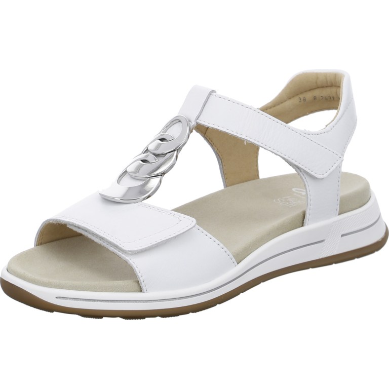 padmore & barnes Ara Ladies Osaka Sandal – White
