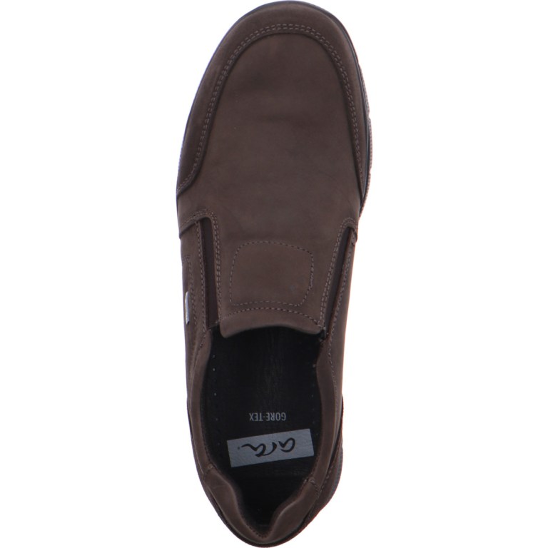 Padmore & Barnes Ara Mens Benjo Slip-on Shoe – Brown