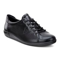 padmore & barnes Ecco Ladies Soft 2.0 Shoe – Black