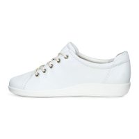 Padmore & Barnes Ecco Ladies Soft 2.0 Shoe – White
