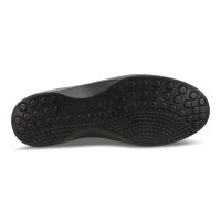 Padmore & Barnes Ecco Ladies Soft 7 Wedge Shoe – Black
