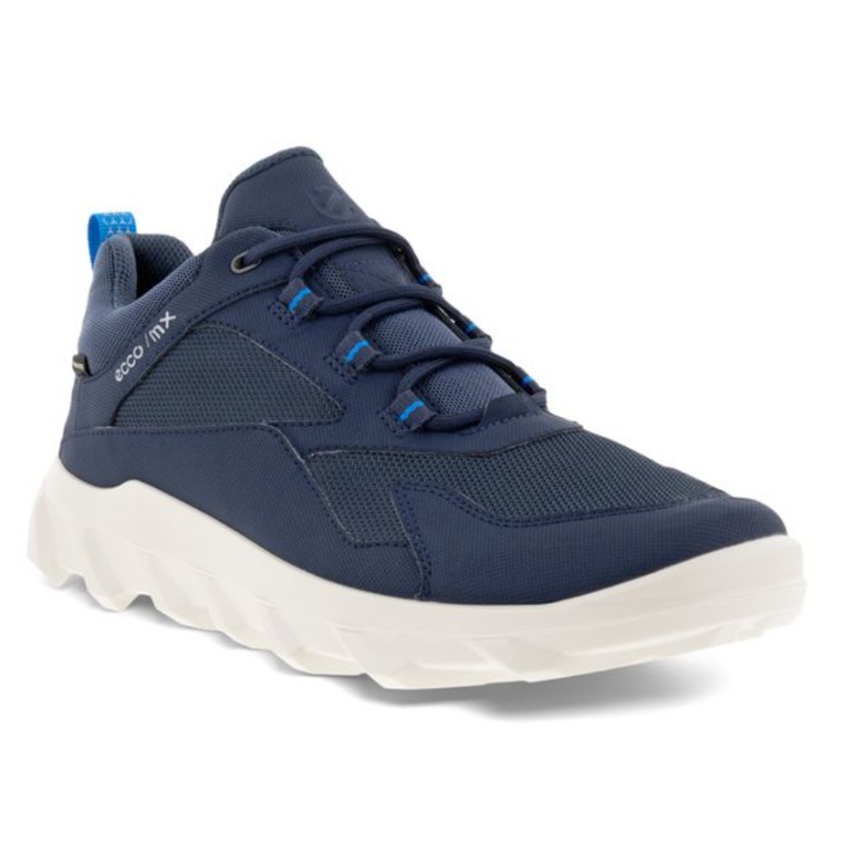 padmore & barnes Ecco Mens MX Gore-Tex Runner – Navy