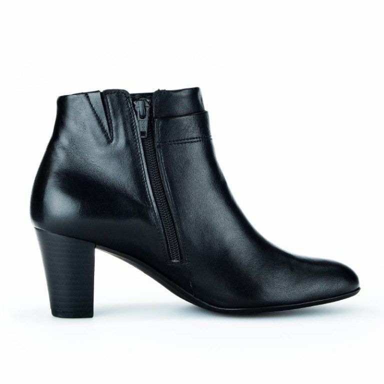 Padmore & Barnes Gabor Ladies Ankle Boot – Black