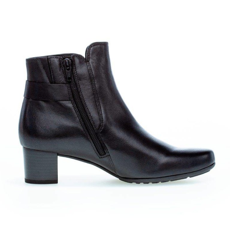 Padmore & Barnes Gabor Ladies Ankle Boot – Black