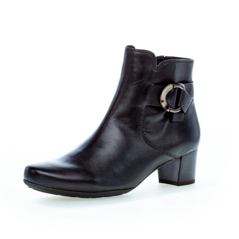 padmore & barnes Gabor Ladies Ankle Boot – Black