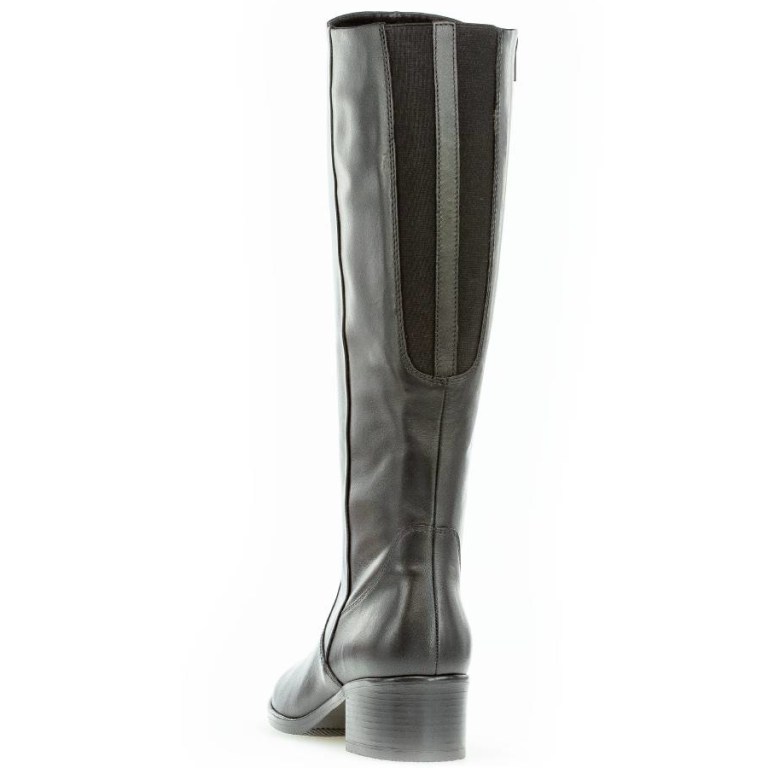 Padmore & Barnes Gabor Ladies Knee High Boot – Black