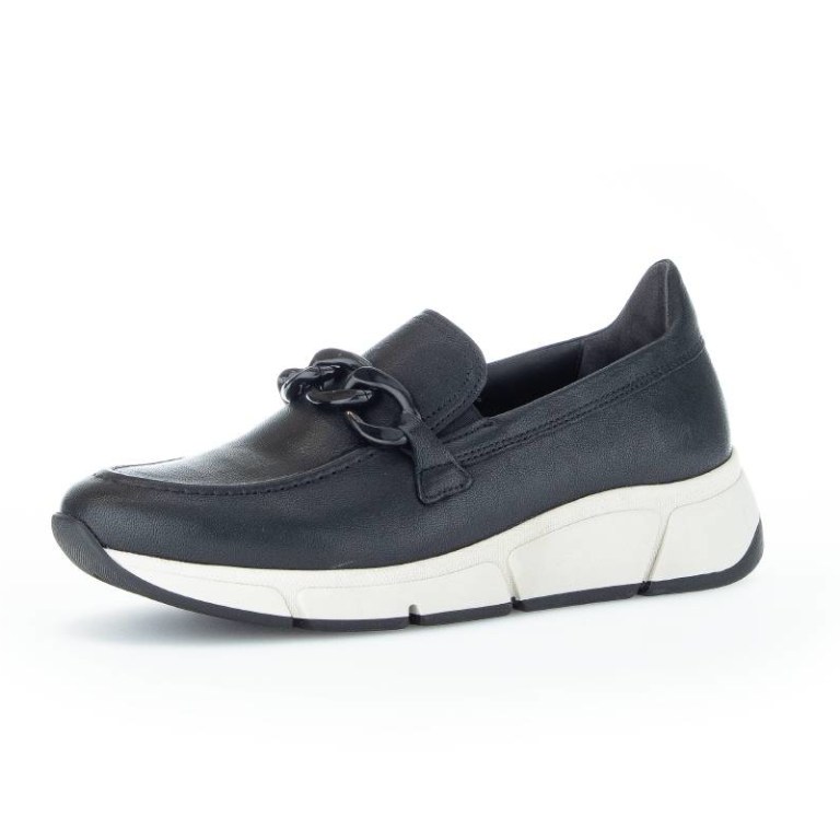 padmore & barnes Gabor Ladies Slip On Shoe – Black