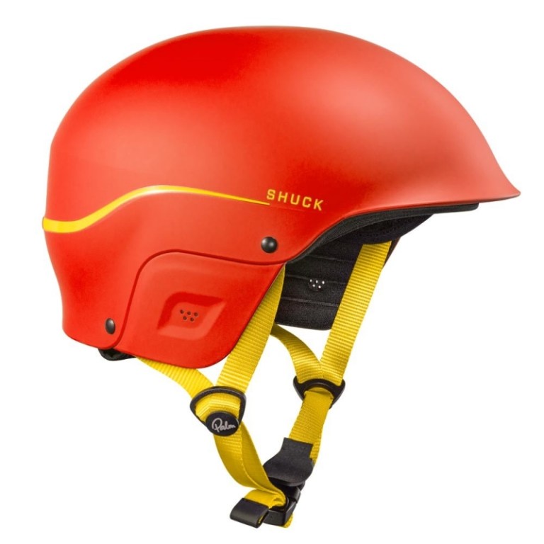 padmore & barnes Palm Shuck Full-Cut Helmet – Red