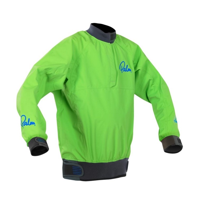 padmore & barnes Palm Vector Kids Jacket – Lime Green