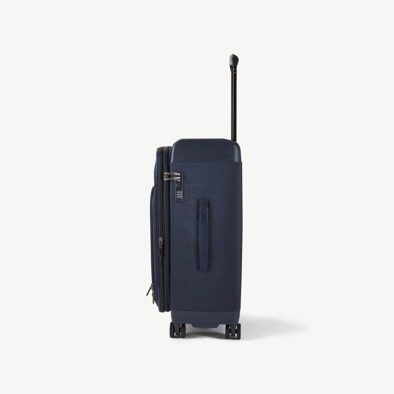 Padmore & Barnes Rock Parker Medium Suitcase – Navy