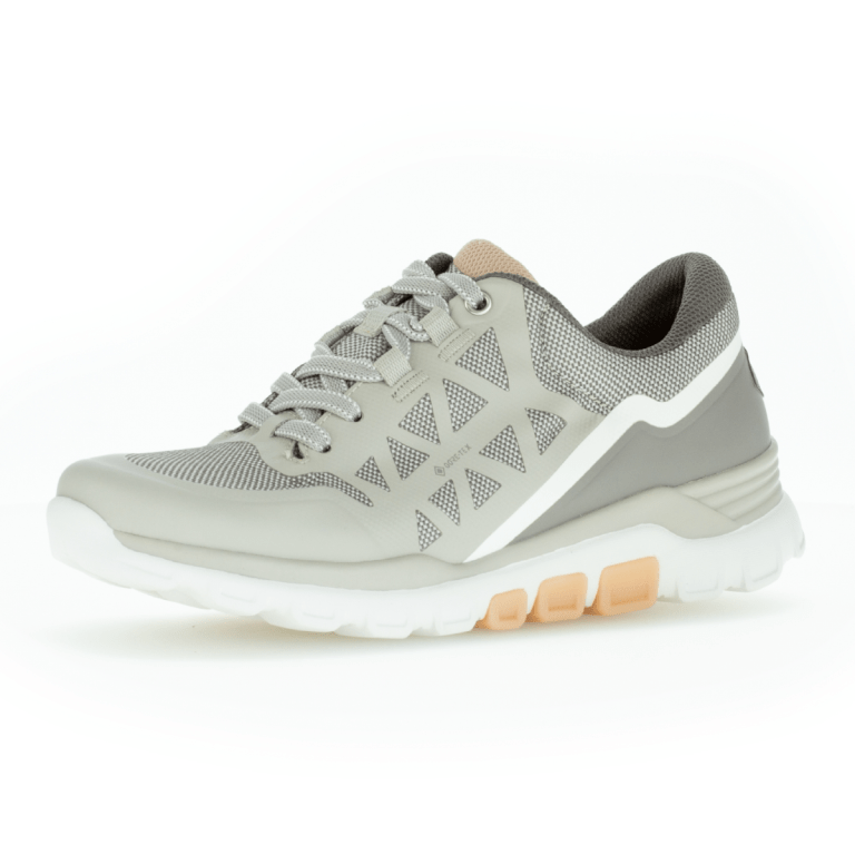padmore & barnes Rolling Soft Gore-Tex Trainer – Grey