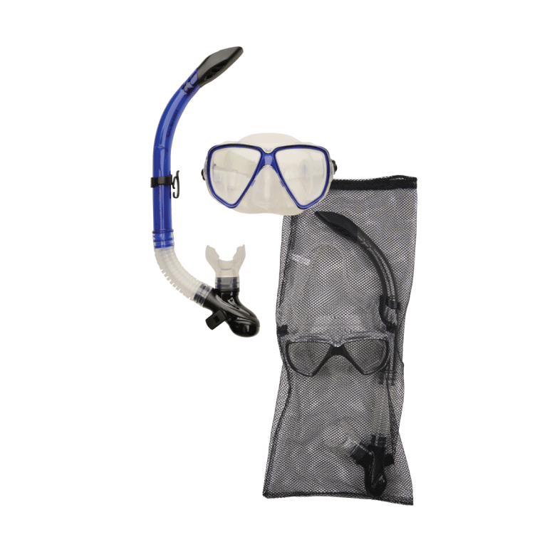 Padmore & Barnes Typhoon Snorkel Set – Blue