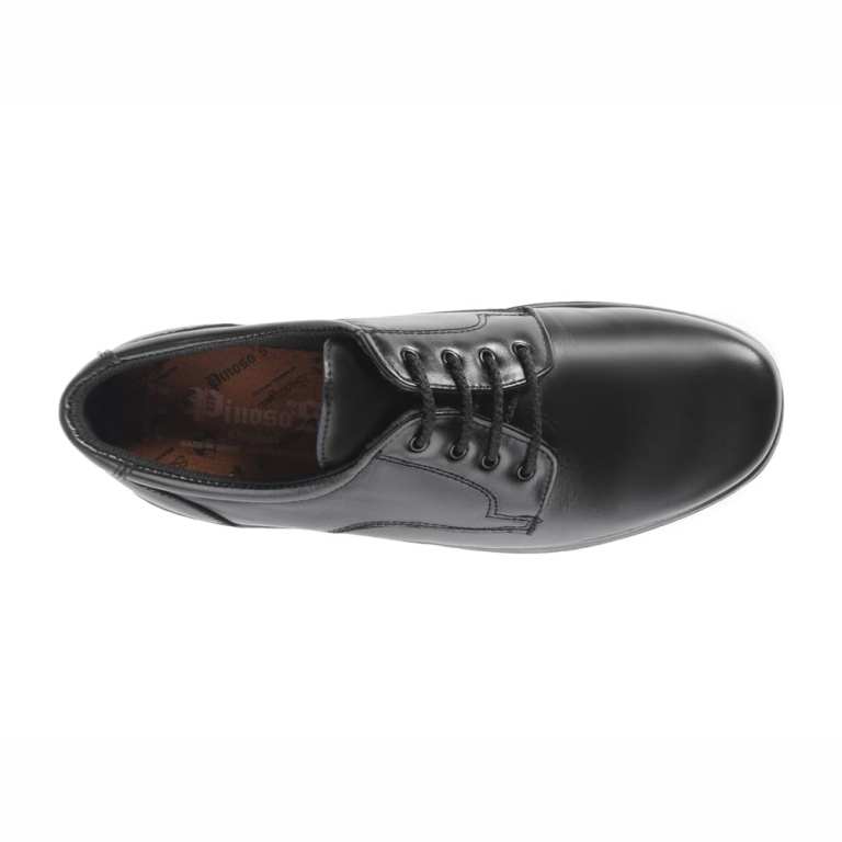 Padmore & Barnes Pinoso 5975 Mens Laced Comfort Shoe – Black