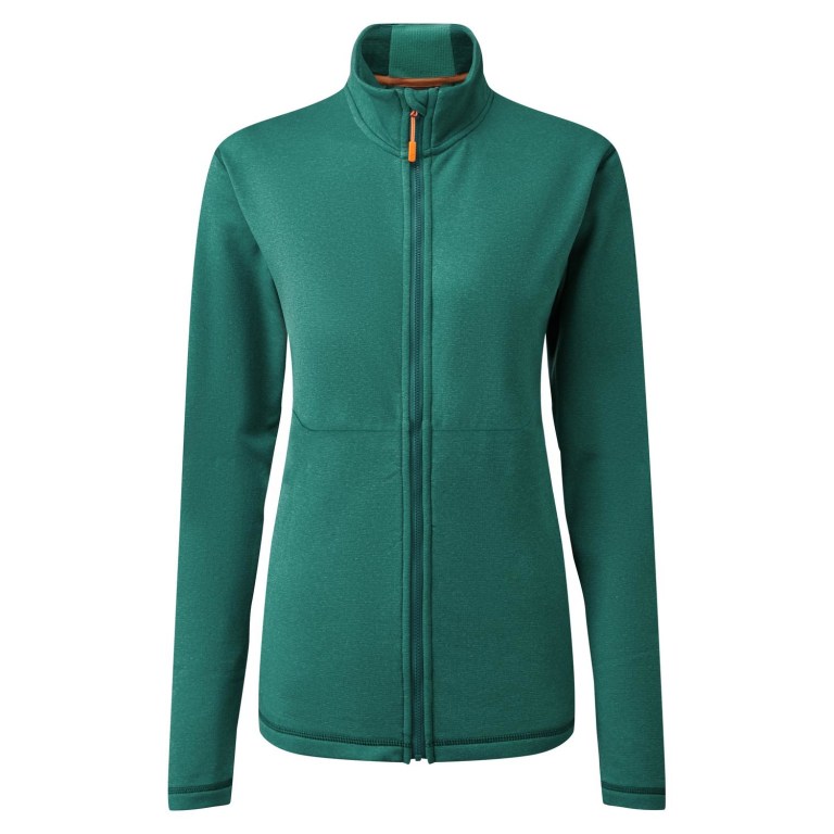 Padmore & Barnes Rab Ladies Geon Full-Zip Jacket – Atlantis/Peacock Green