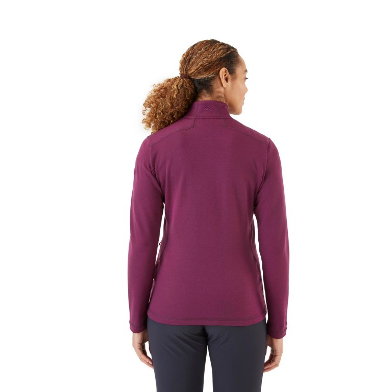 Padmore & Barnes Rab Ladies Geon Full-Zip Jacket – Eggplant