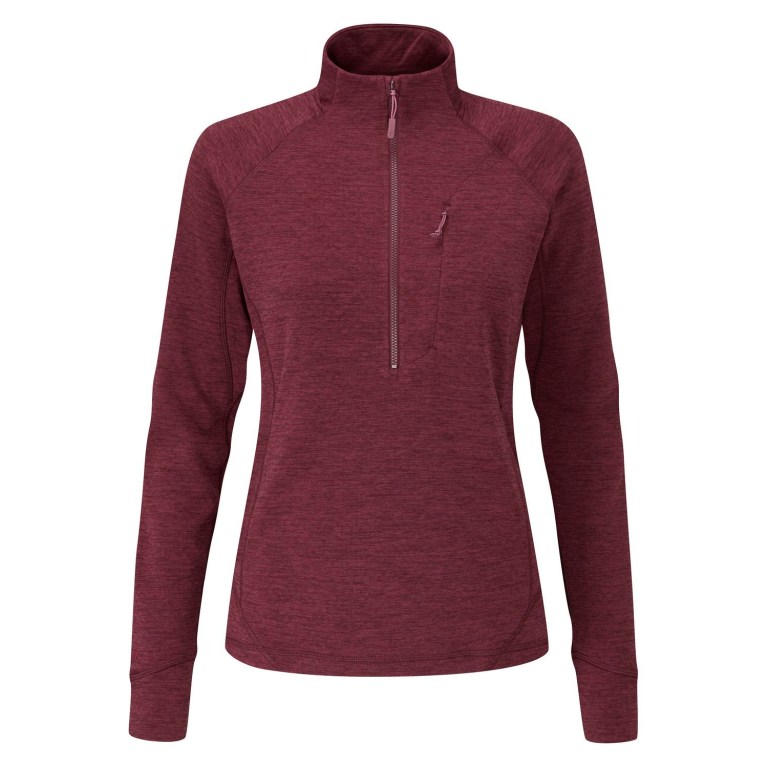 Padmore & Barnes Rab Ladies Nexus Pull-On Fleece – Deep Heather
