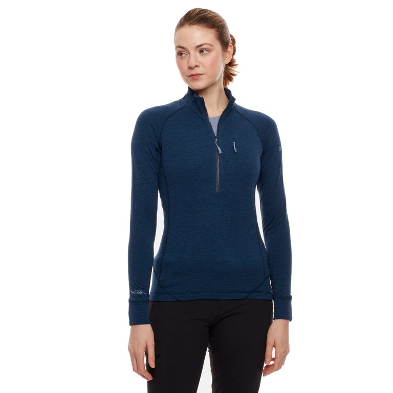 padmore & barnes Rab Ladies Nexus Pull-On Fleece – Deep Ink