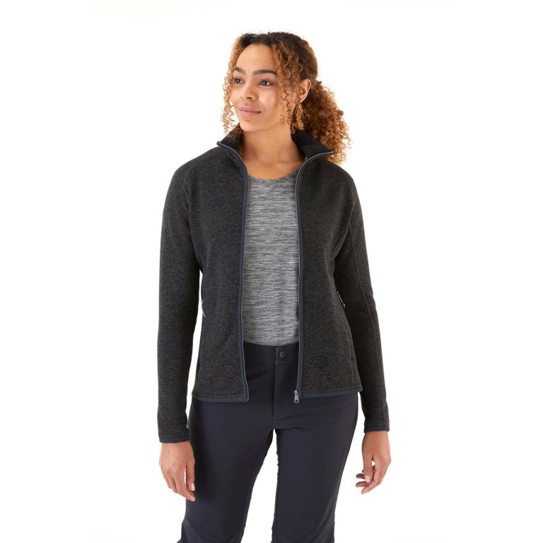 padmore & barnes Rab Ladies Quest Fleece Jacket – Anthracite