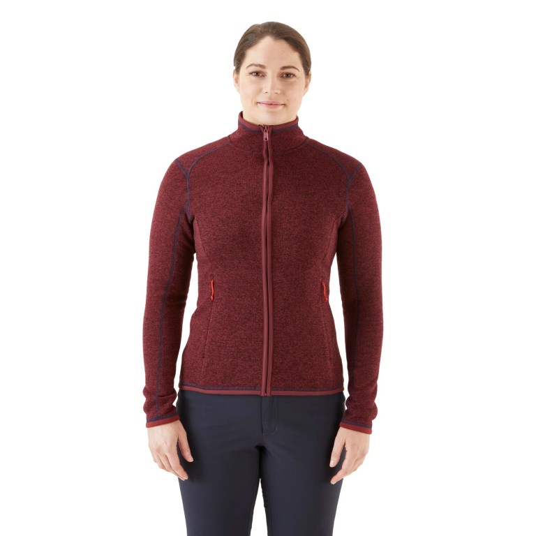 padmore & barnes Rab Ladies Quest Fleece Jacket – Deep Heather