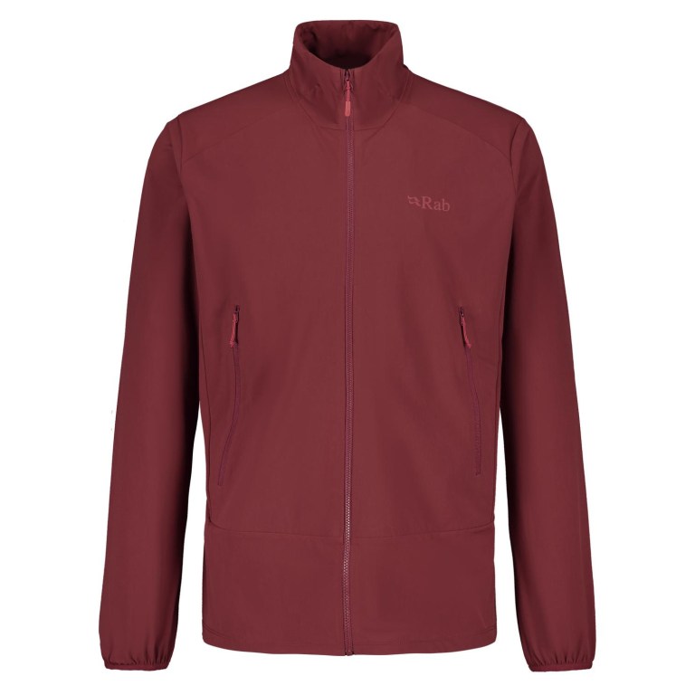 Padmore & Barnes Rab Mens Borealis Tour Jacket – Oxblood Red