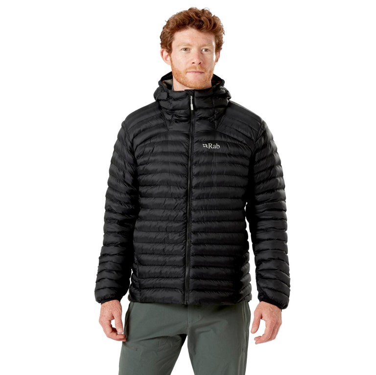 padmore & barnes Rab Mens Cirrus Alpine Insulated Jacket – Black