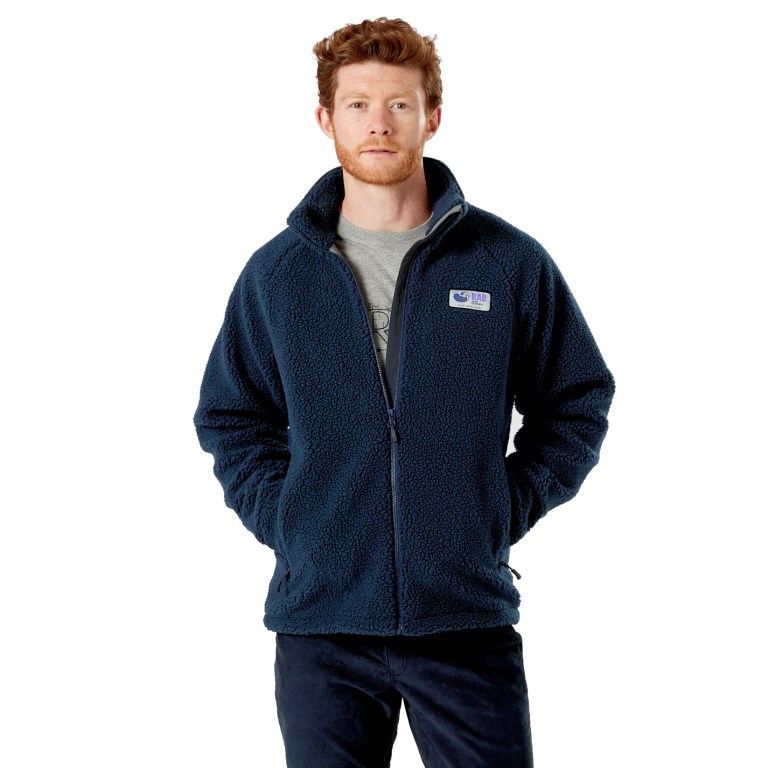 padmore & barnes Rab Mens Original Pile Jacket – Deep Ink