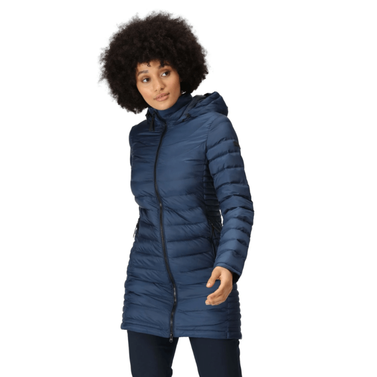 padmore & barnes Regatta Andel III Long Parka Jacket Admiral Blue