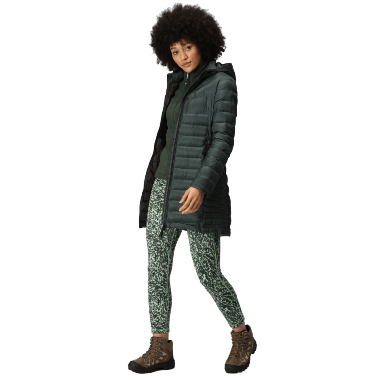 Padmore & Barnes Regatta Andel III Long Parka Jacket Dark Green