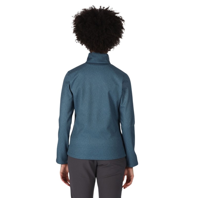 Padmore & Barnes Regatta Connie V Full Zip Jacket Reflecting Lake Marl