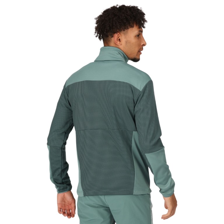 Padmore & Barnes Regatta Highton Fz III Jacket Sea Pine