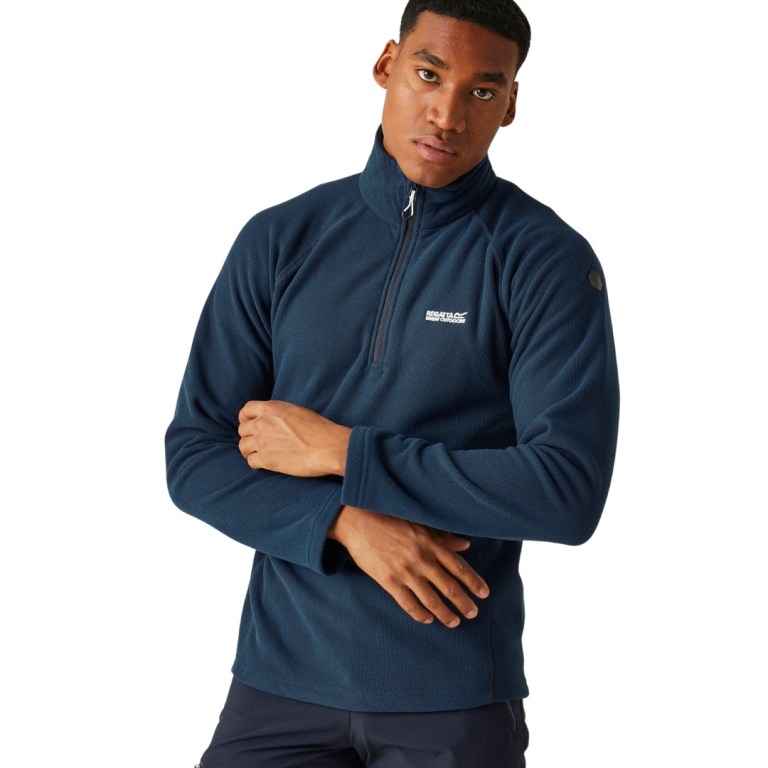 Padmore & Barnes Regatta Kenger Half Zip Fleece Admiral Blue