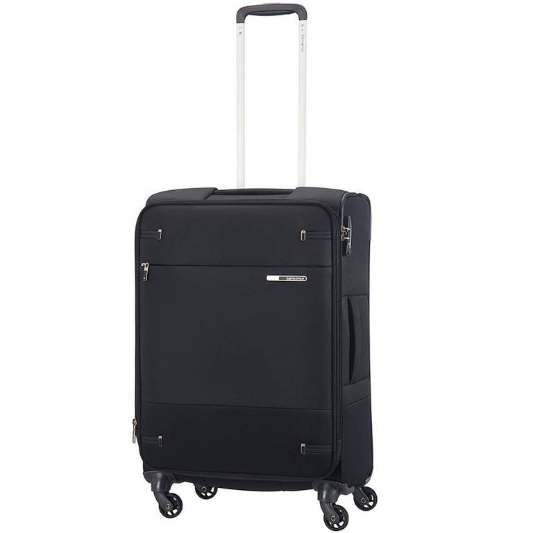 Padmore & Barnes Samsonite Base Boost Spinner 66cm Suitcase – Black