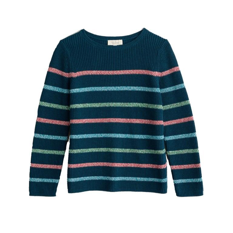 Padmore & Barnes Seasalt Ladies Gwaynten Jumper – Fairlead Storm Multi