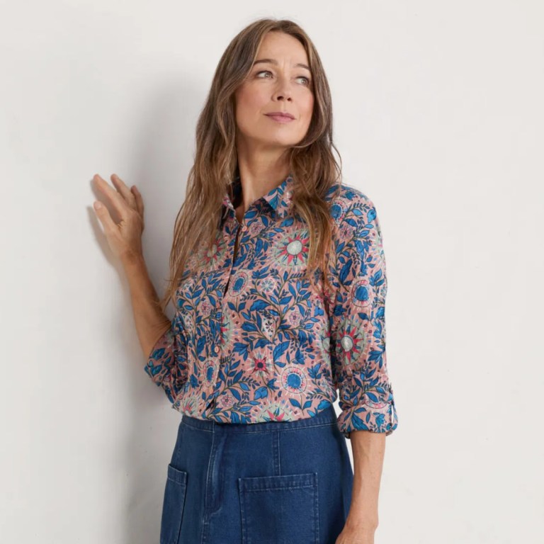 padmore & barnes Seasalt Ladies Larissa Shirt – Compass Rose Plaster