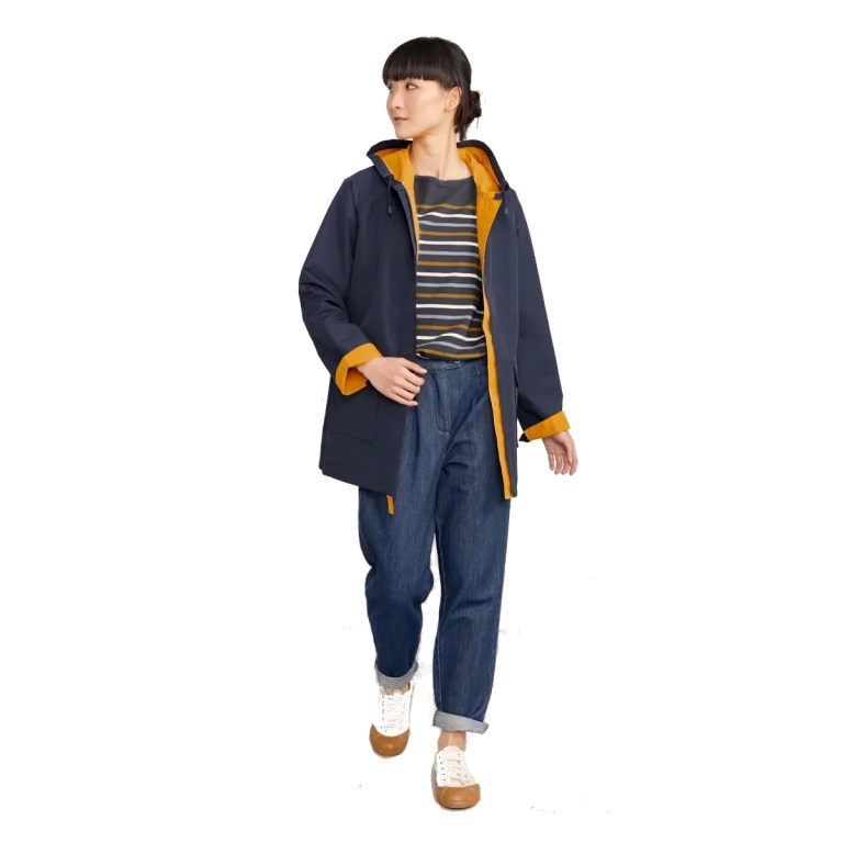 Padmore & Barnes Seasalt Ladies Reversible Raincoat – Sunglow
