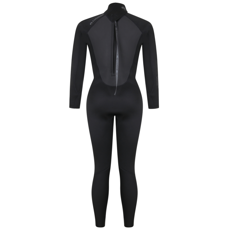 Padmore & Barnes Typhoon Ladies Storm 3 3/2mm Wetsuit – Black