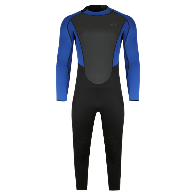 padmore & barnes Typhoon Mens Storm3 3/2mm Wetsuit – Black/Night Blue